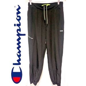 Champion pants black workout Large